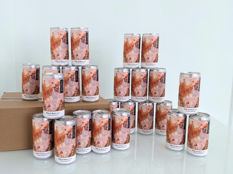 Sparkling Blanc de Blancs cans (24 pack)
