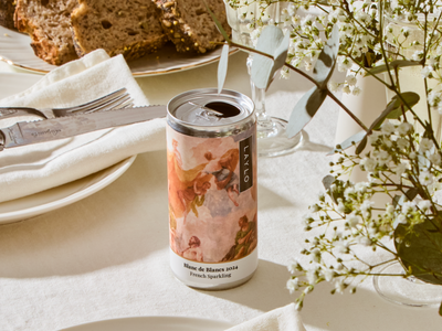 Sparkling Blanc de Blancs cans (12 pack)