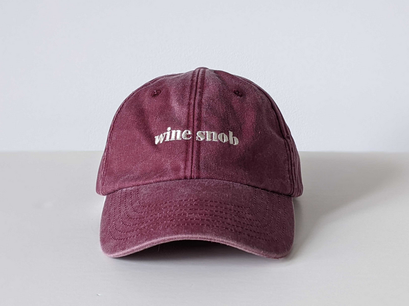 Wine snob cap